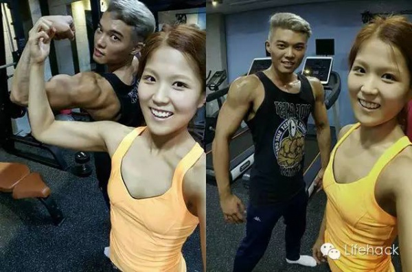 韩国胖情侣4个月狂减50斤，变身猛男辣妹！